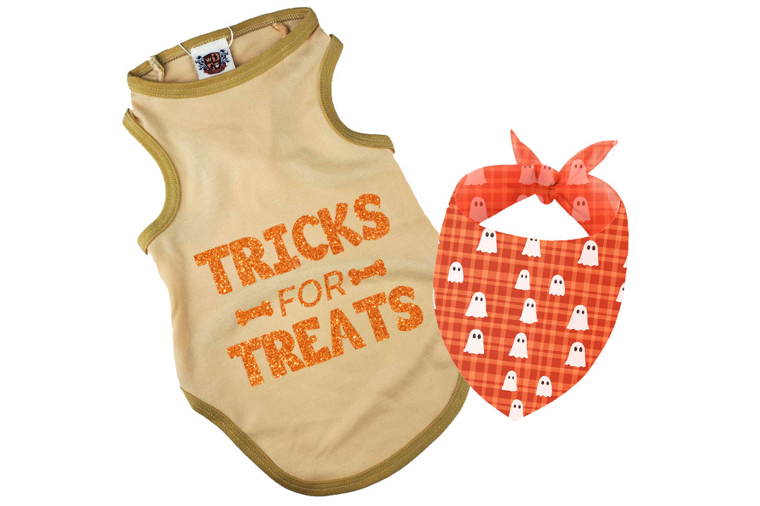 Halloween Dog Shirt | Tricks For Treats
